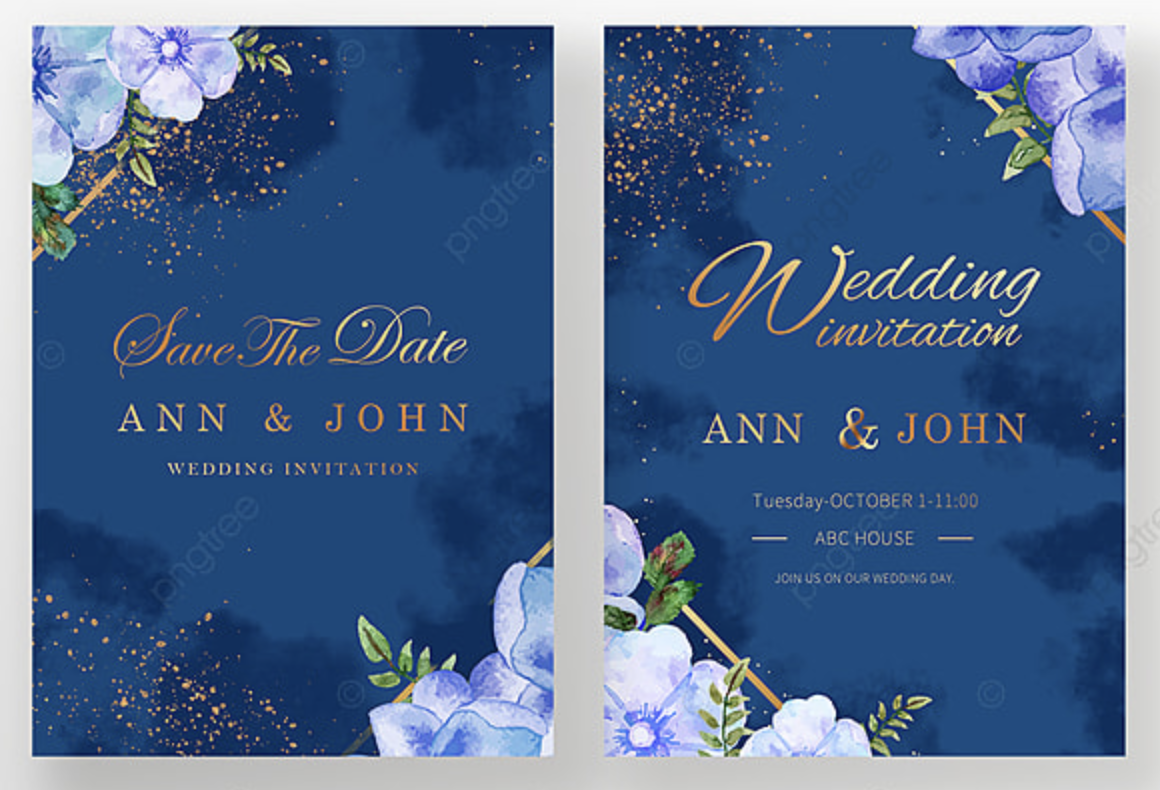 Invitation de mariage